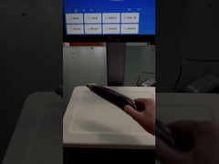 एलसीडी डिस्प्ले एआई पीओएस वेजिंग स्केल बहुक्रियाशील 320*290*90 मिमी के आकार के साथ